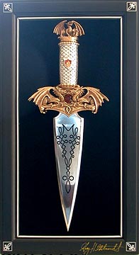 Challenge of the Beast - Franklin Mint  Fantasy Dagger, Greg Hildebrandt