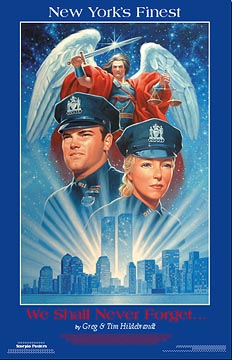 New Yorks Finest Print - Print - 23 x 35, Brothers Hildebrandt