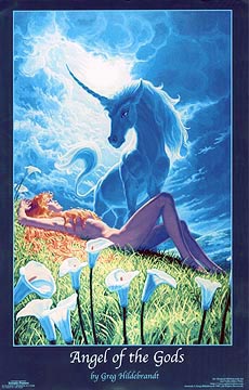 Angel of the Gods - Poster, Greg Hildebrandt