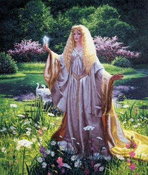 Franklin Mint - Galadriel, Greg Hildebrandt