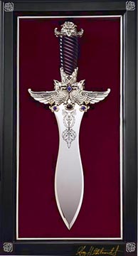 Treasure of the Griffin - Franklin Mint Fantasy Dagger, Greg Hildebrandt
