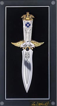 Mystery of the Gargoyle - Franklin Mint Fantasy Dagger, Greg Hildebrandt
