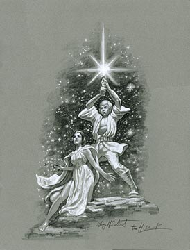 Star Wars - Luke and Leia, Brothers Hildebrandt