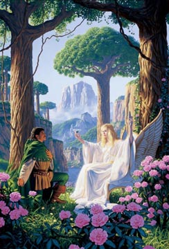Gift of the Elf Queen - Custom Order, Greg Hildebrandt