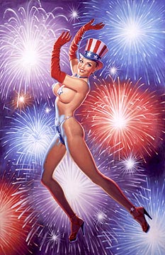 Yankee Doodle Sweetheart - Photo Print, Greg Hildebrandt
