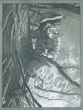 Pinocchio Flees the Assassins, Greg Hildebrandt