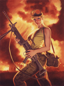 American Bombshell - Photo Print - Large, Greg Hildebrandt