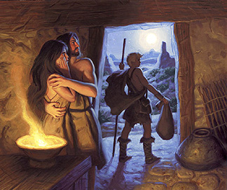 Cain Leaving, Brothers Hildebrandt