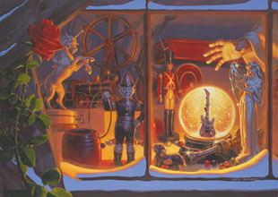 Trans-Siberian Orchestra 2003 Christmas Tour Cover, Greg Hildebrandt