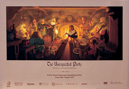 The Unexpected Party Print, Brothers Hildebrandt