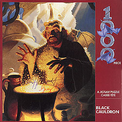 BLACK CAULDRON 1,000 Piece Puzzle, Greg Hildebrandt
