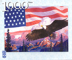 Eagle - Puzzle, Tim Hildebrandt
