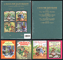 A Book For Each Season - Linen Slipcased 4 Book Set, Joe Boddy, Mary Hildebrandt