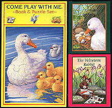 Come Play with Me - 2 Book Set & Puzzle, Dennis Charmichael