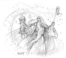 TSO Program Cover 2004 - Sketch H, Greg Hildebrandt