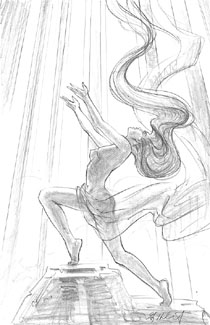 Deco Dancer - #2, Greg Hildebrandt