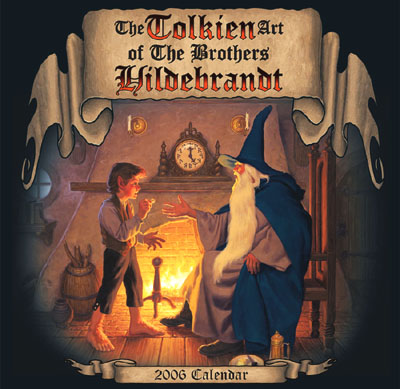 Greg and Tim Hildebrandt Their Tolkien Years - 2006 Calendar unsigned, Brothers Hildebrandt