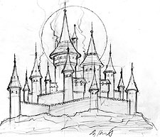 TSO Night Castle #8, Greg Hildebrandt