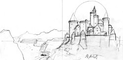 TSO Night Castle #4, Greg Hildebrandt