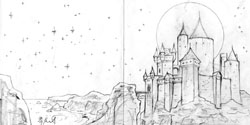 TSO Night Castle #2, Greg Hildebrandt