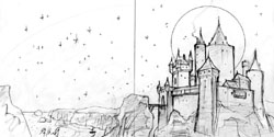 Night Castle #1, Greg Hildebrandt