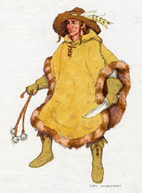 Krull - character Design, Greg Hildebrandt