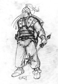 Krull - character Design, Greg Hildebrandt
