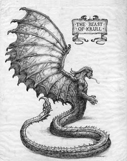 Krull - The Beast, Greg Hildebrandt
