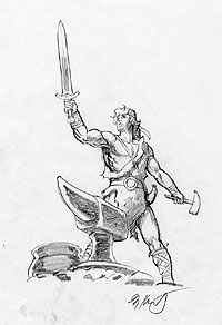 Siegfried sketch, Greg Hildebrandt