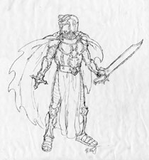 Krull - Slayer armor, Greg Hildebrandt