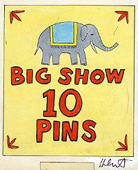 Big Show Ringling Brothers Book -10 Pins, Greg Hildebrandt