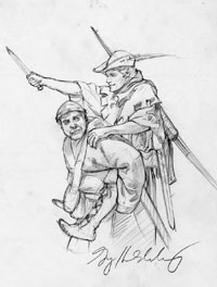 Robin Hood & Friar Tuck, Greg Hildebrandt