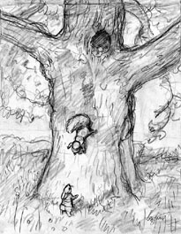 Peter & Squire Squirrel, Greg Hildebrandt