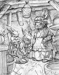 Grandma Cottontail, Greg Hildebrandt