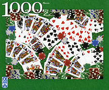 Winner Takes All - Poker Puzzle, SpiderWebArt
