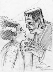 Frankenstein & Bride, Greg Hildebrandt