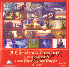 A Christmas Treasury - Puzzle, Greg Hildebrandt