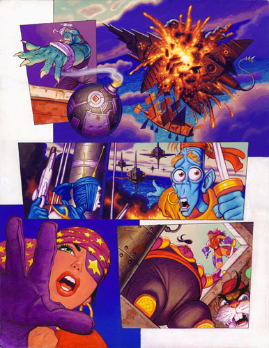 Emerald 7 - part 1 page 6, Brothers Hildebrandt