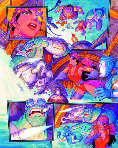 Emerald 7 - part 2 page 1, Brothers Hildebrandt