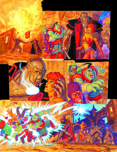 Emerald 7 - part 4 page 1, Brothers Hildebrandt