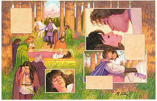 Brothers Grimm Fairy Tales- Snow White p9-10, Greg Hildebrandt
