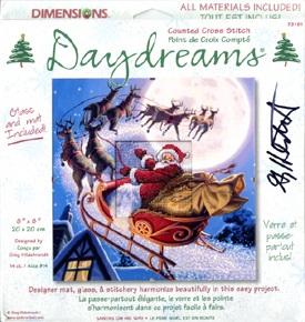 Daydreams Cross Stitch, Greg Hildebrandt