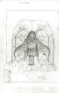 TSO 2007 program cover sketch, Greg Hildebrandt
