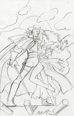 ZORRO Cover, Greg Hildebrandt