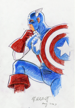 Captain America, Greg Hildebrandt