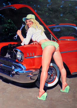 Grease Monkey - 11x17 Giclee, Greg Hildebrandt