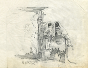 Mob Rules - Black Sabbath - Sketch #2, Greg Hildebrandt