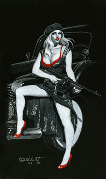 Hard As Steel - Black Board, Greg Hildebrandt