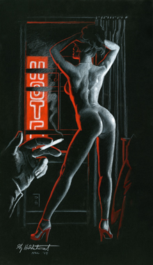 Hotel Nights - Black Board, Greg Hildebrandt