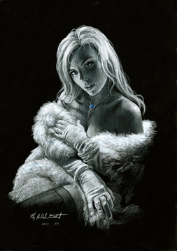 Jennifer - Black Board, Greg Hildebrandt